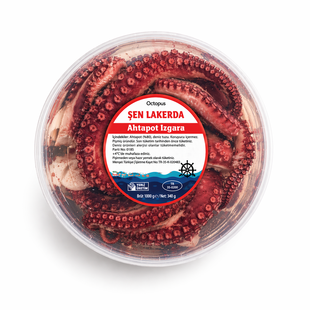 AHTAPOT SALATASI 1 KG (Brüt)